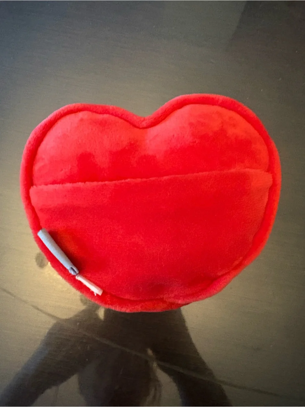 Red Hallmark Heart Plush Pillow with 